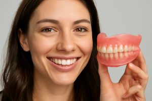 دندان مصنوعی ژله ای برای افراد جوان