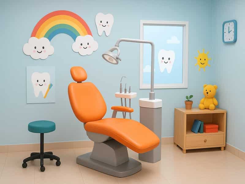 محیط کودک‌پسند کلینیک دندانپزشکی اطفال آرنیک - دندانپزشک متخصص کودکان تهران