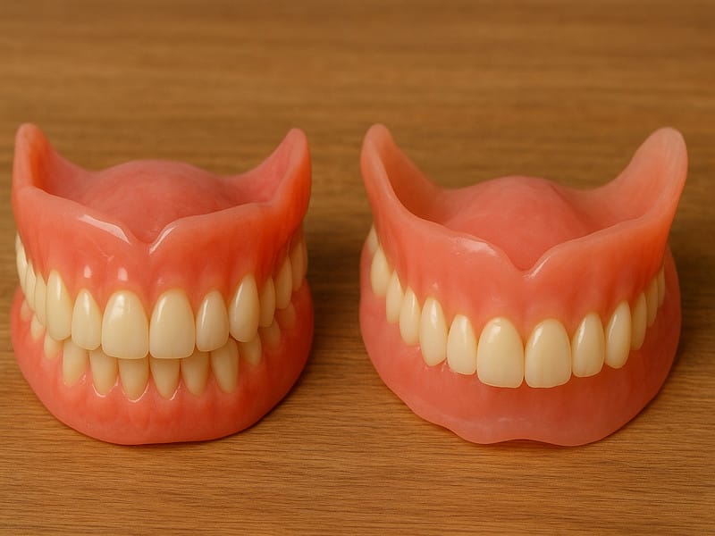 مزایای دندان مصنوعی ژله ای، لبخند زیبا و طبیعی با پروتز انعطاف پذیر