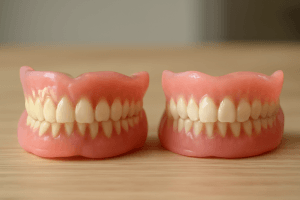 فرق دندان مصنوعی ژله ای با معمولی