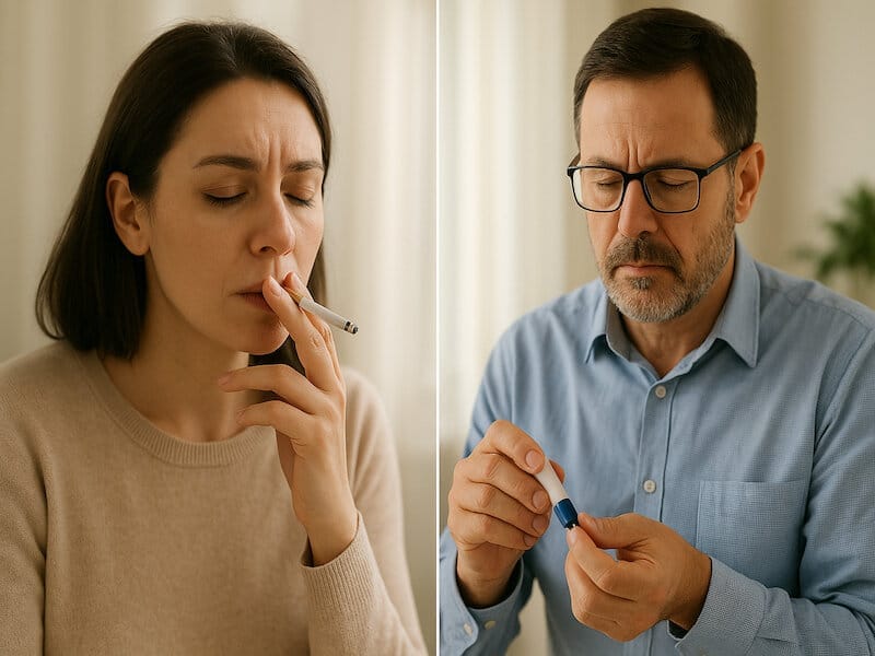 ایمپلنت برای چه کسانی مناسب نیست: محدودیت سیگار و دیابت