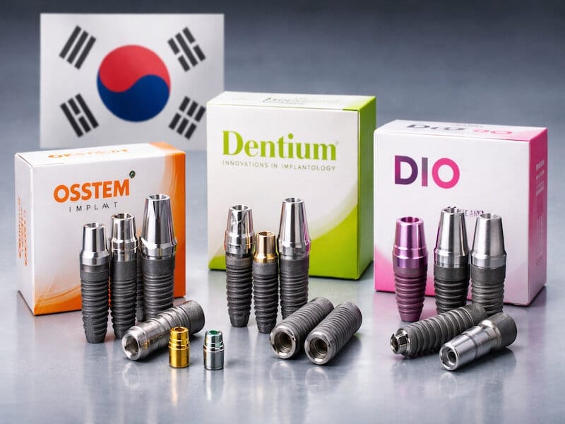 بهترین برند ایمپلنت کره‌ای و امریکایی مقایسه