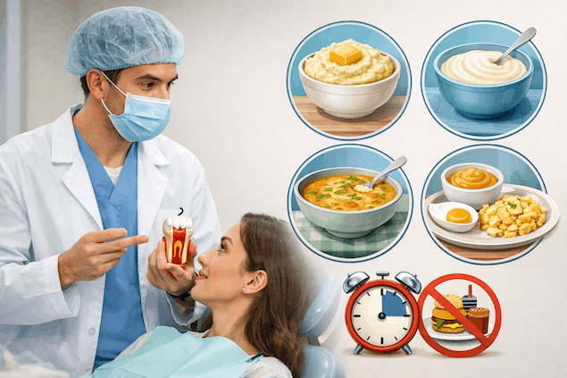 تا چند ساعت بعد از عصب کشی نباید چیزی خورد: راهنمای غذاهای نرم پس از عصب کشی دندان